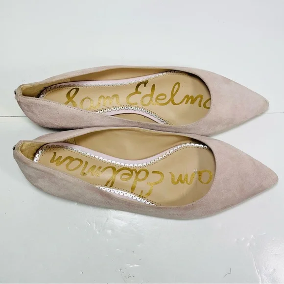 Sam Edelman Rae Women’s Ballet Flats Size 8M Pointed Toe Pink Suede. - Picture 12 of 12